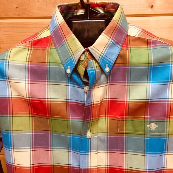 Orvis NWOT Plaid Shirt Sz M Medium - Picture 2 of 5